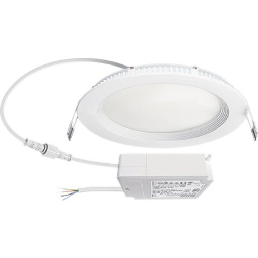Esylux Downlight ELSA-2 DL 165 OP 110° 900 lumen 830 Dali hvit