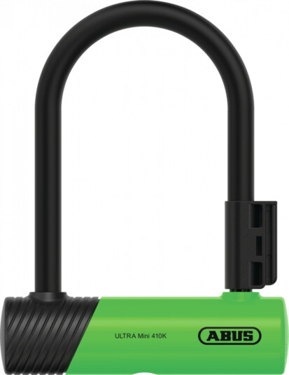 Sykkellås ABUS Ultra Mini 410K/150HB140 Green + SH Sykkellås ABUS Ultra Mini 410K/150HB140 Green + SH