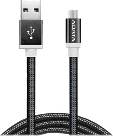Adata Usb Kabel Micro Usb Type B Hann Til Usb Hann 1 M Svart Adata Usb Kabel Micro Usb Type B Hann Til Usb Hann 1 M Svart