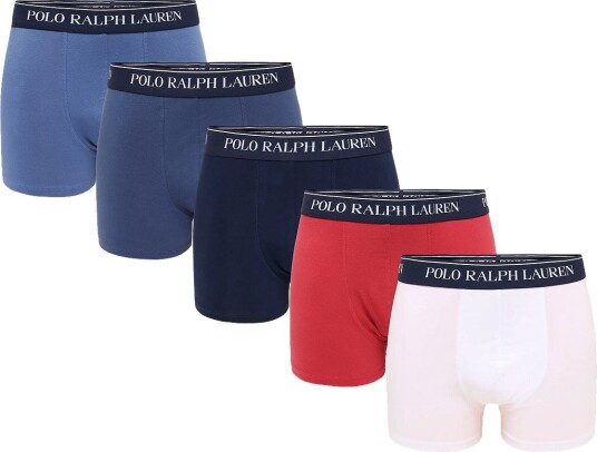 Polo Ralph Lauren Classic Stretch Cotton Trunk 5 Pack Blue XL