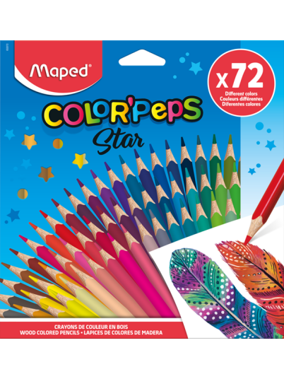 Maped Color'Peps Star Colour pencils x72