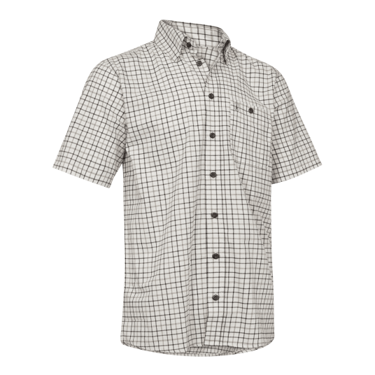 Deerhunter Gavin Shirt S/S Beige Check 47/48 47/48