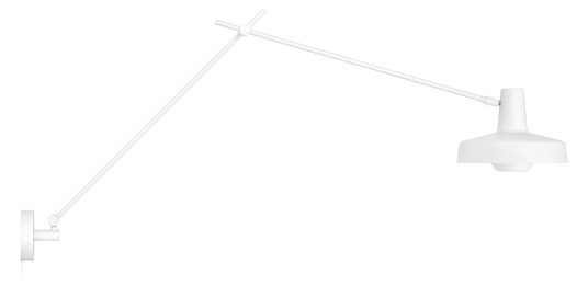 Grupa Products Arigato Vegglampe Lang Hvit