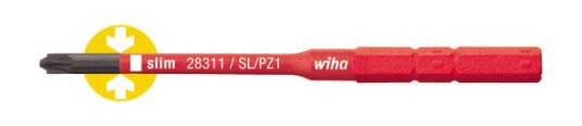 Wiha 34589 Pozidriv 75mm Skrutrekker Bits for Håndverktøy