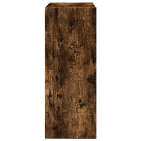 Bokhylle røkt eik 80x30x77 cm konstruert tre Bokhylle røkt eik 80x30x77 cm konstruert tre