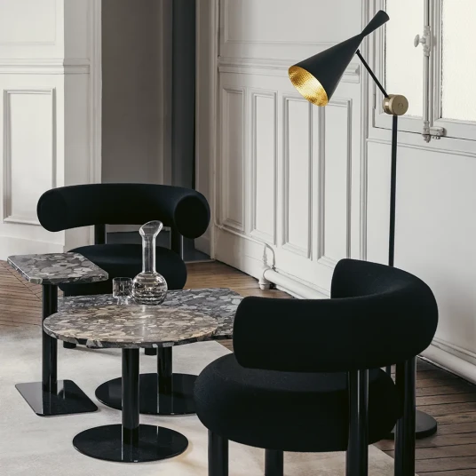 Tom Dixon Beat gulvlampe Black LED