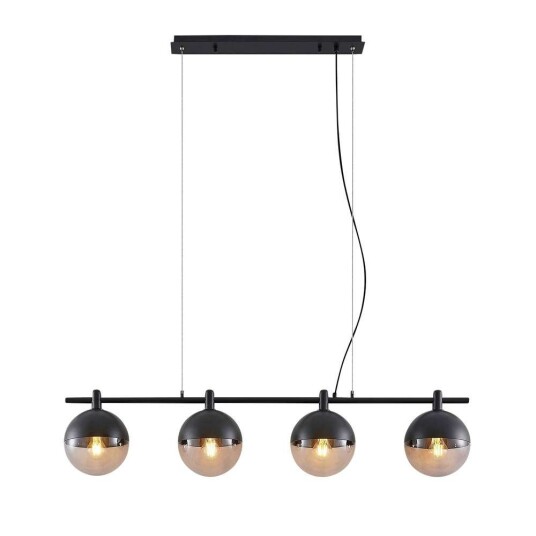 Lucande Dustian pendellampe, 4 lyskilder Lucande Dustian pendellampe, 4 lyskilder