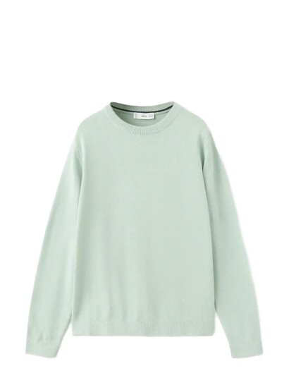 Mango Cotton Sweater Green 11 12