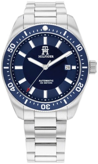 Tommy Hilfiger Herreklokke 1710591 Th85 Blå/Stål Ø40 mm Tommy Hilfiger Herreklokke 1710591 Th85 Blå/Stål Ø40 mm