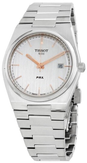 Tissot Herreklokke T137.410.11.031.00 Prx Sølvfarget/Stål Ø40 mm