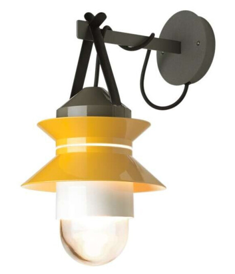 Marset - Santorini Vegglampe IP65 Sennepsgul