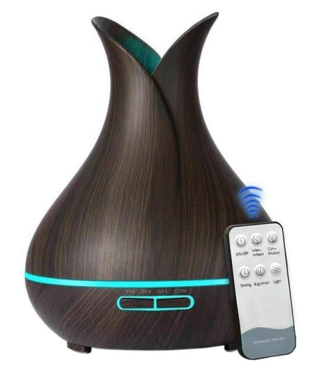 Luftfukter, Aromatherapy Humidifier - Mørkt tre Luftfukter, Aromatherapy Humidifier - Mørkt tre