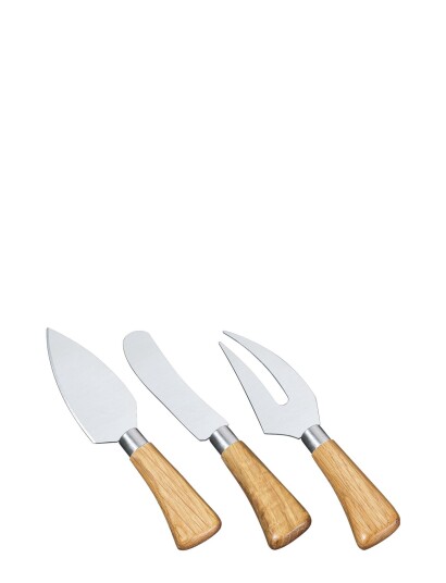 cilio Osteknive, Sæt M. 3 Stk. Brown Cilio LIGHT BROWN ONE SIZE