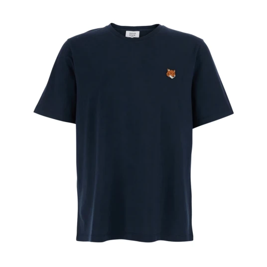 Maison Kitsuné Fox Head T-Shirt Classic Navy