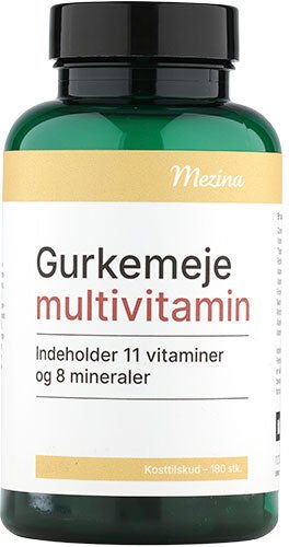 Mezina Gurkemeie Multivitamin   180 tabletter
