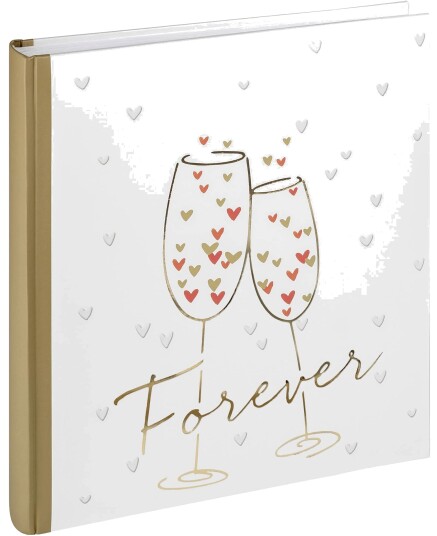 Walther Cheers Fotoalbum 28x30.5cm 50 sider Bryllup