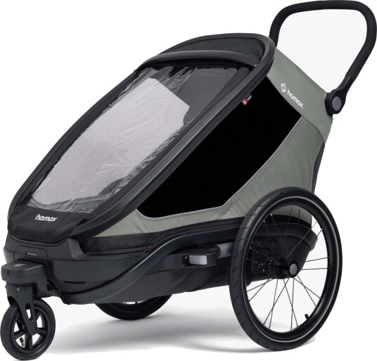 Hamax Outback Next Sykkelvogn 1-seter Greenblack Hamax Outback Next Sykkelvogn 1-seter Greenblack