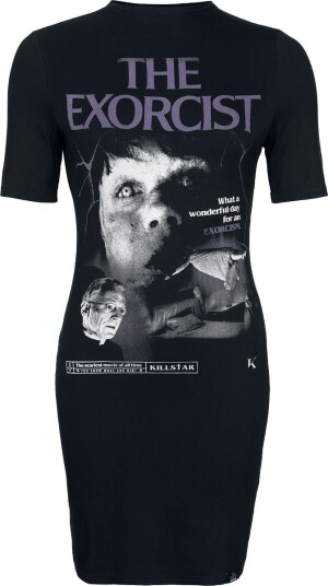 The Exorcist by Killstar Goth Kort kjole Excorcised Soul Dress XS til XXL Damer svart The Exorcist by Killstar Goth Kort kjole Excorcised Soul Dress XS til XXL Damer svart