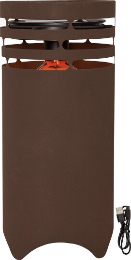 Star Trading   Solcellelykt Marron 40 cm   Brun