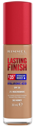 Rimmel Lasting Finish 35-Hour Foundation 303 Honey 30 ml med SPF