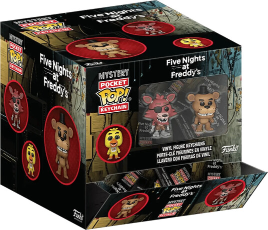 Funko Funko Pop Keychain Fnaf Classic 12Pc Pdq Blind Multi/patterned ONE SIZE