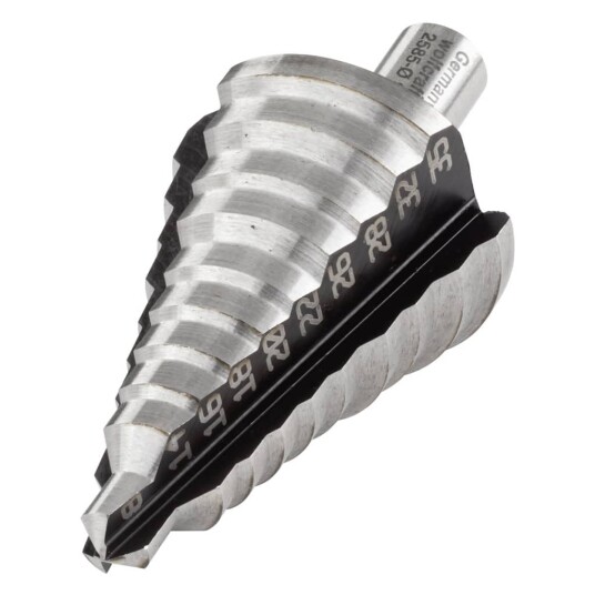 Wolfcraft Trinnbor 10 mm HSS 8-35 mm Elektrisk Verktøy Tilbehør