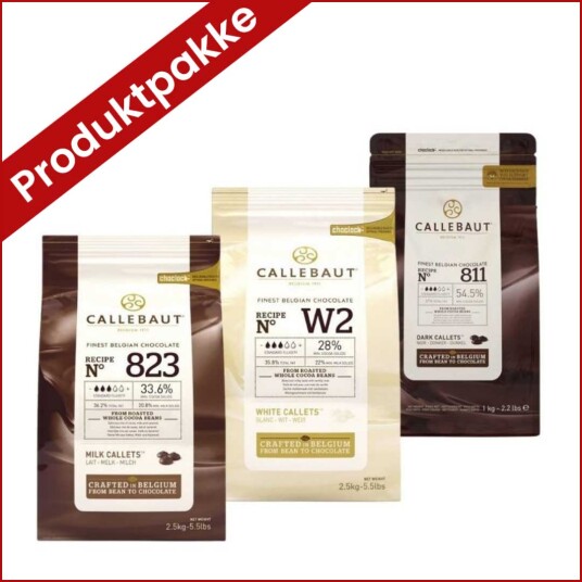 Sjokoladepakke Hvit Lys Og Mørk Sjokolade