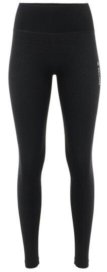 Aclima WarmWool Longs High Waist, Dame Jet Black S