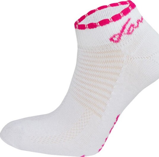 Lanner Tunn Sula Kort Hvit Rosa Golfsokker Vit/Rosa Lanner Tunn Sula Kort Hvit Rosa Golfsokker Vit/Rosa