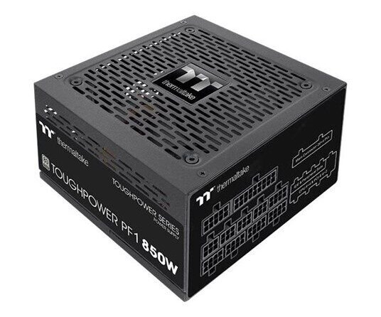 Thermaltake ToughPower GF1 850W Strømforsyning (PSU) - 850 Watt - 120 mm - 80 Plus Platinum sertifisert Thermaltake ToughPower GF1 850W Strømforsyning (PSU) - 850 Watt - 120 mm - 80 Plus Platinum sertifisert