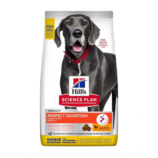 Hill's Science Plan Hunde10+ Stor Rase Tørrfôr med Kylling og Råris 14 kg