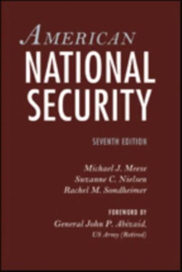 American National Security Av Michael J. Meese, Suzanne C. (Lieutenant Colonel Us Military Academy) Nielsen, Rachel M. (Associate Professor Us Militar