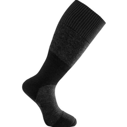 Woolpower Socks Skilled Knee-High 400 Black/Dark Grey 40-44 Woolpower Socks Skilled Knee-High 400 Black/Dark Grey 40-44