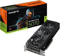 GIGABYTE GeForce RTX 5070 WindForce 3 Grafikkort med 12GB GDDR7 Minne GIGABYTE GeForce RTX 5070 WindForce 3 Grafikkort med 12GB GDDR7 Minne