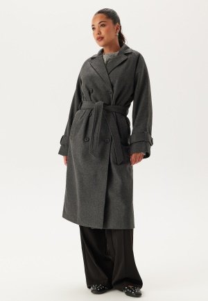 Object Collectors Item Keily L/S Coat Dark Grey Melange 34 Object Collectors Item Keily L/S Coat Dark Grey Melange 34