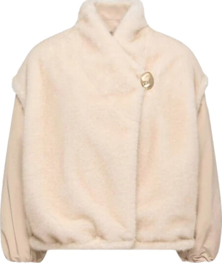 Moncler Dame Jakker Beige S,