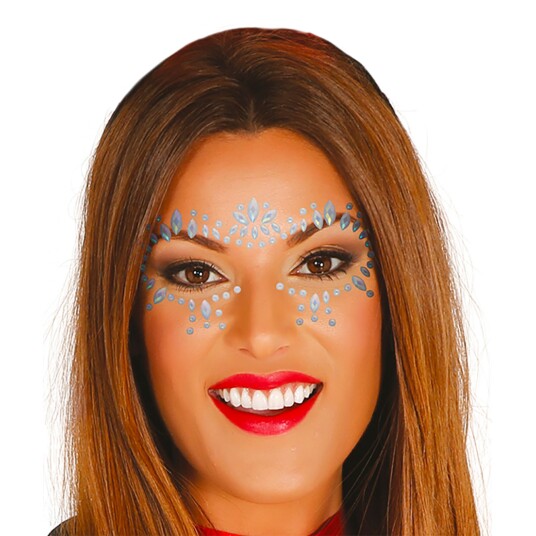 Fiestas Guirca Face Jewels Glow in the Dark Ice Fiestas Guirca Face Jewels Glow in the Dark Ice