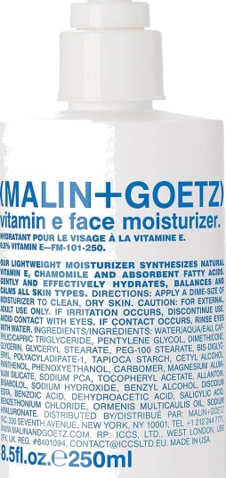 Malin+Goetz Vitamin E Face Moisturizer NO COLOR 250ml
