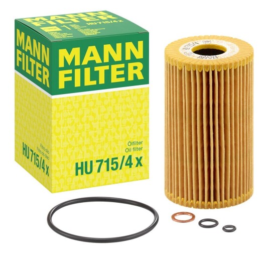 Oljefilter MANN FILTER HU 715/4 x Oljefilter MANN FILTER HU 715/4 x