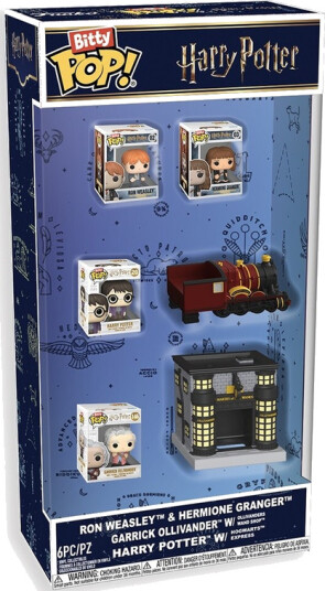 Funko Bitty Pop! Figūrėlių Rinkinys: Harry Potter ~3 Cm 4 Vnt. 