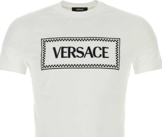 Versace Herre Topper Hvit XL,