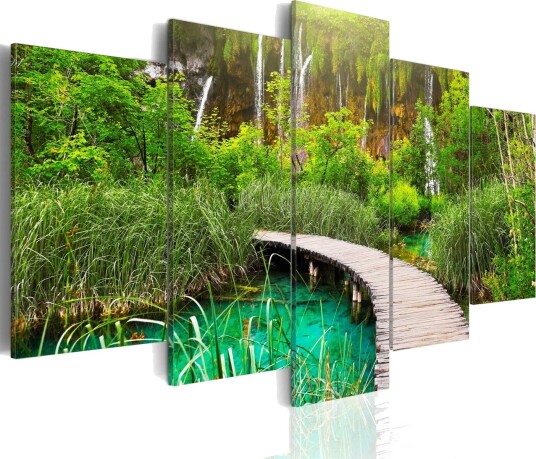 Bilde Emerald Trail 200x100 Artgeist sp. z o. o.