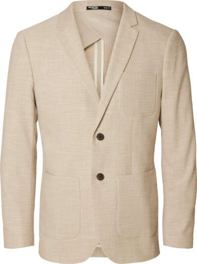 Selected Homme Herre Jakker Beige 2XL,
