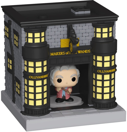 FUNKO Bitty POP! Town: Harry Potter Garrick Ollivander and Ollivanders Wand Shop