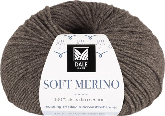 Soft Merino - 3025 Brun melert Brun