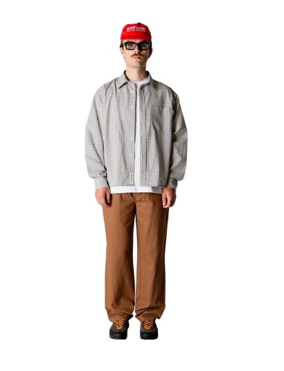 Woodbird Wbeik Linen Pant   Brown   XS