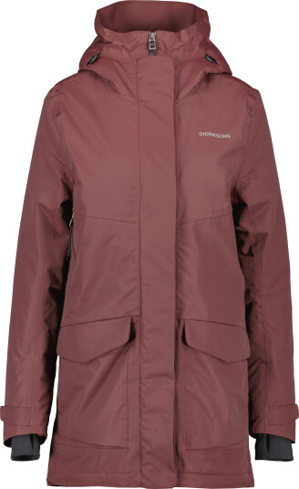 Didriksons Women's Frida Parka 8 Old Rust 50 Didriksons Women's Frida Parka 8 Old Rust 50