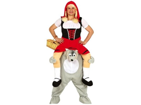 Rødhætte Og Ulven Piggy Back