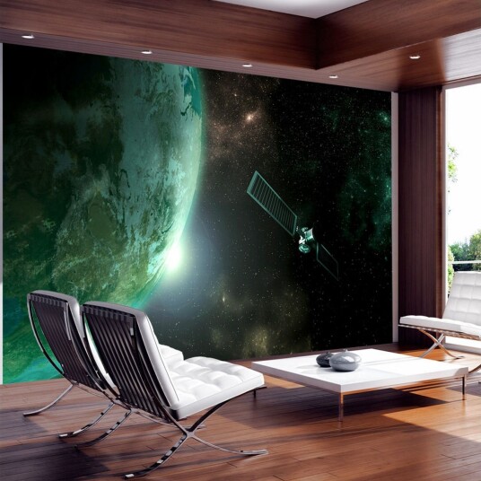 Fototapet Green Planet 150x105 - Finnes i flere størrelser