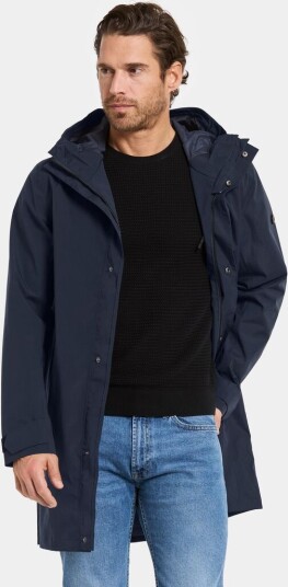 Didriksons George Parka Dark Night Blue